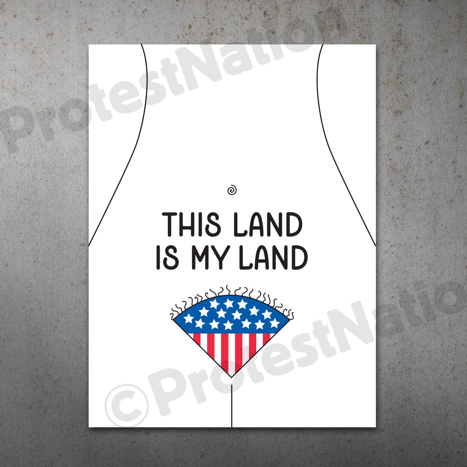 This Land is My Land PRINTABLE Protest Poster  Protest Sign