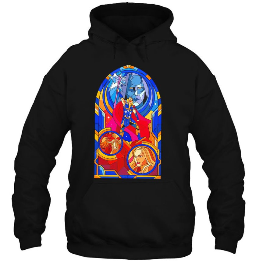 Thor Love And Thunder Stained Glass God T Shirt