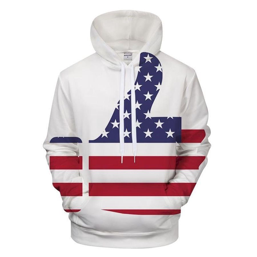 Thumbs Up America 3D Sweatshirt Hoodie Pullover Custom