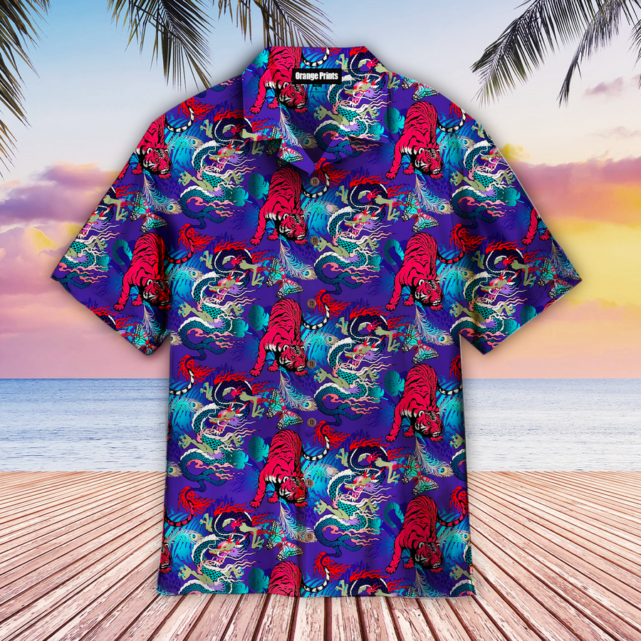 Tiger And Dragon Aloha Hawaiian Shirt.png