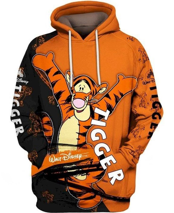 Tigger Exclusive 3D Hoodie For Men For Women All Over Printed Hoodie