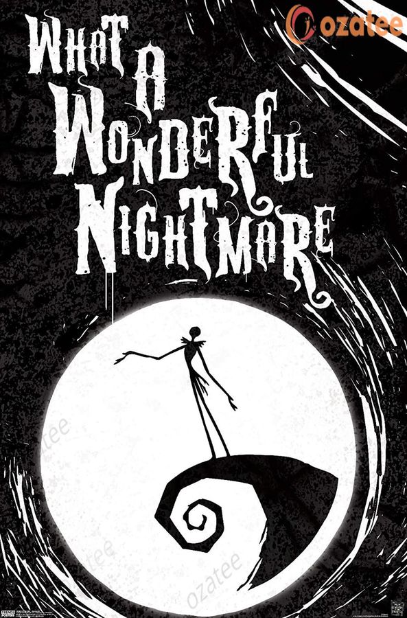 Tim Burton’s The Nightmare Before Christmas-Wonderful Wall Poster