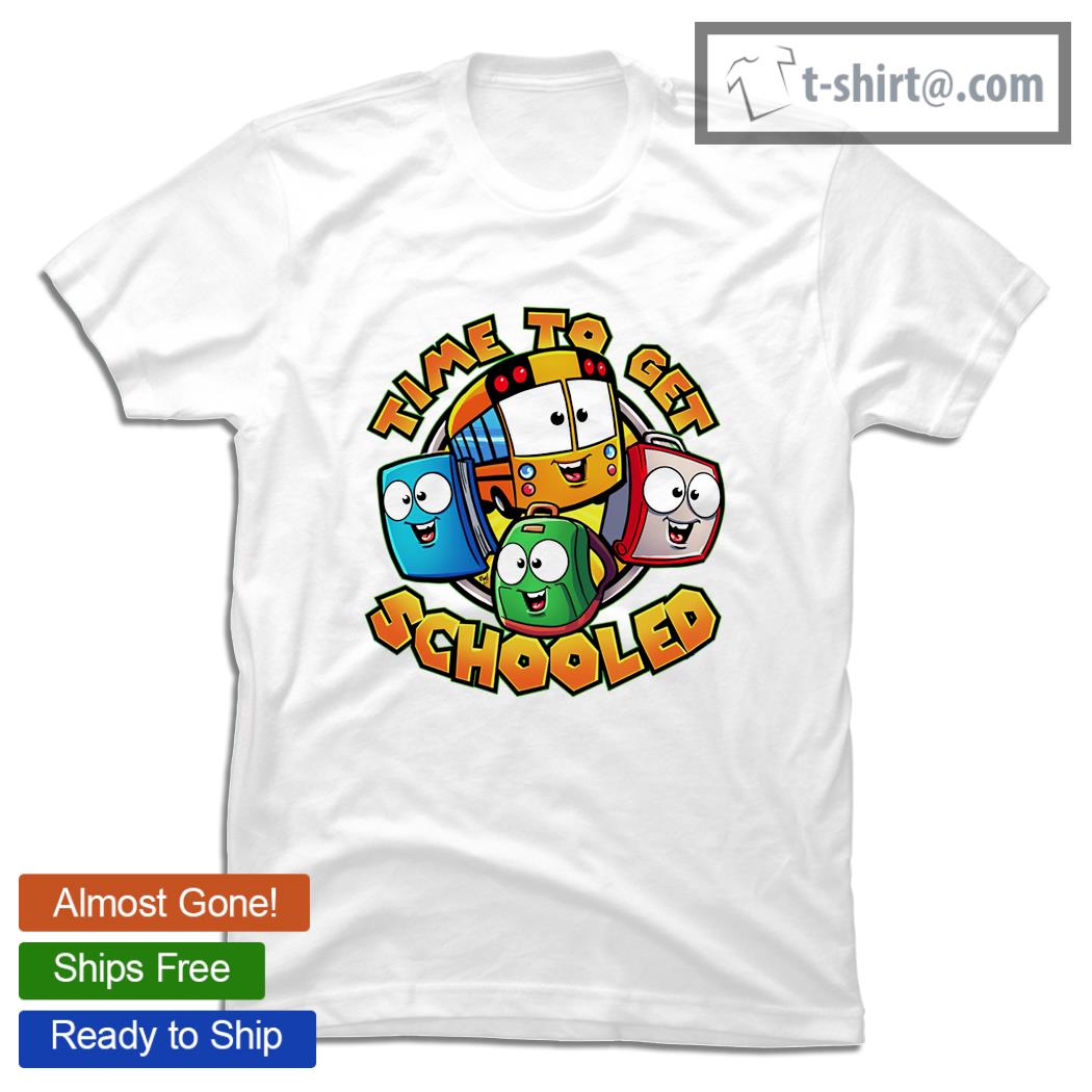 Time to get schooled chibi shirt