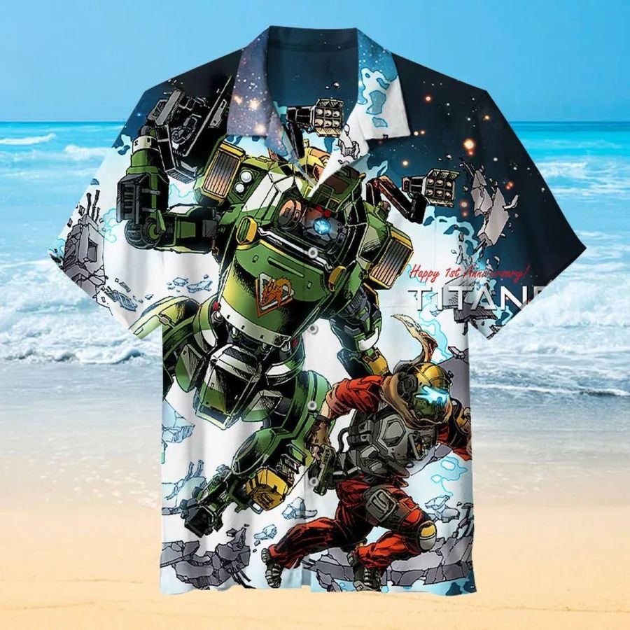 Titan Fall Video Game Hawaiian Shirt
