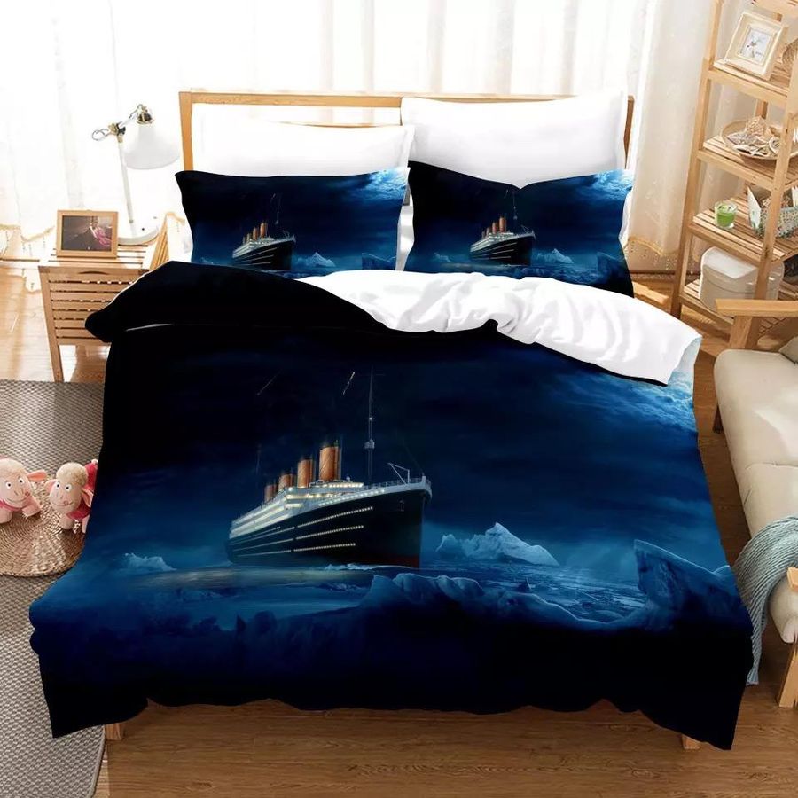 Titanic #5 Duvet Cover Quilt Cover Pillowcase Bedding Sets Bed