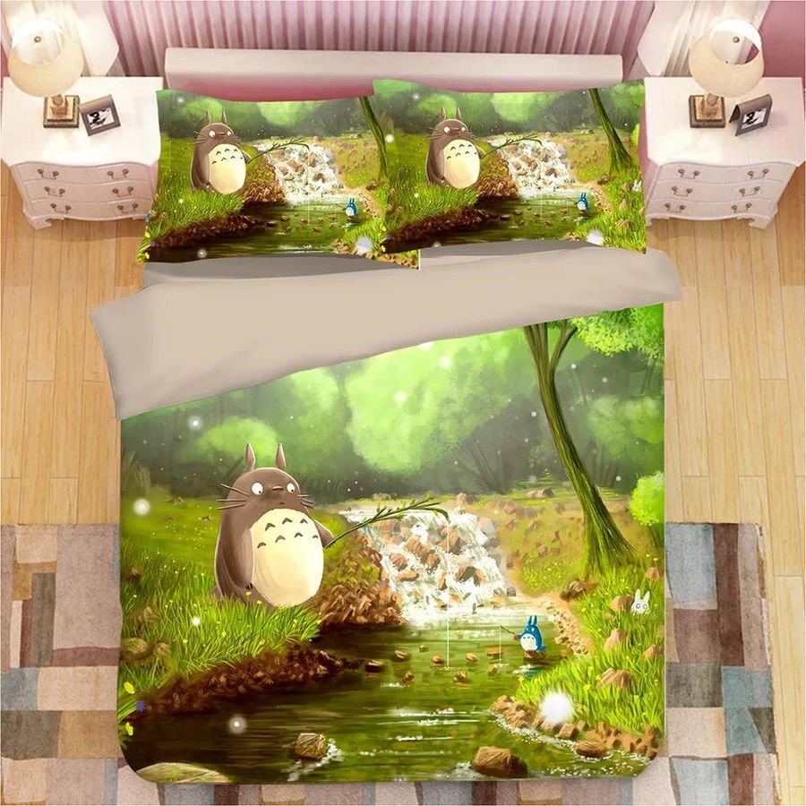 Tonari No Totoro #21 Duvet Cover Quilt Cover Pillowcase Bedding