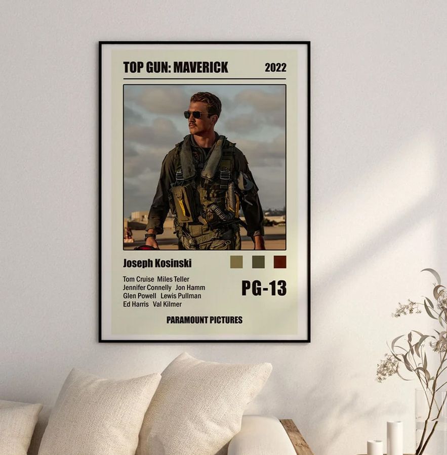 Top Gun Roosters Miles Teller Poster