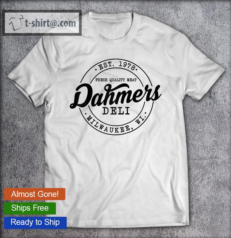 Top true Crime Shirt Dahmer’s Deli Murder Shows True Crime Raglan Baseball T-shirt