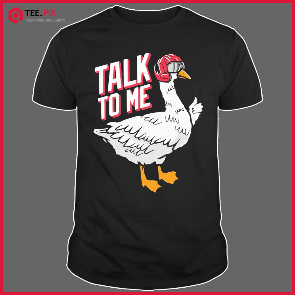 Topgun Talk To Me Goose Design Shirt
