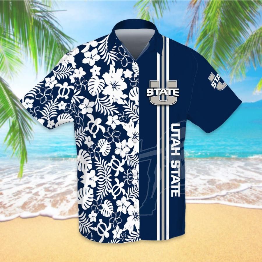 Topsportee NCAA UTAH STATE AGGIES Limited Edition Hawaii shirt Full sizes