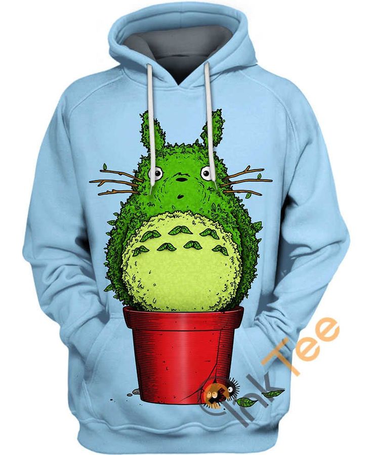 Totoro Topiary Hoodie 3D
