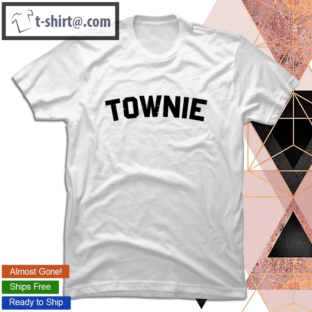 Townie College Town Boston Massachusetts Pride T-shirt