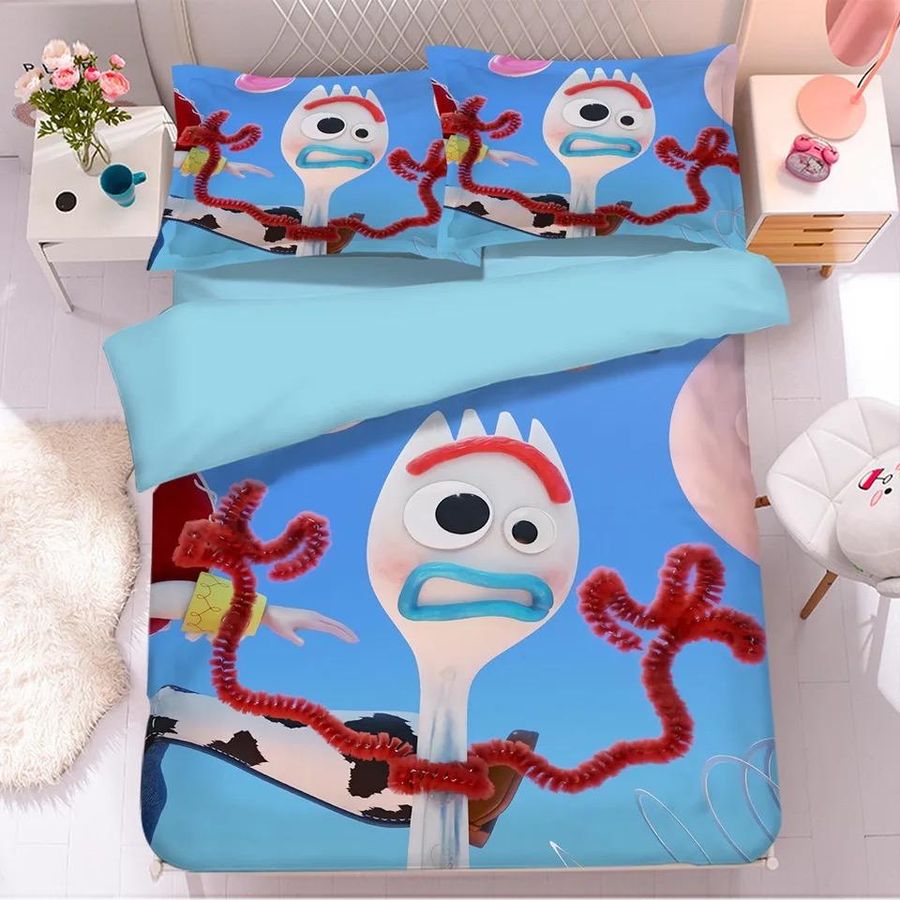 Toy Story Woody Forky #21 Duvet Cover Quilt Cover Pillowcase