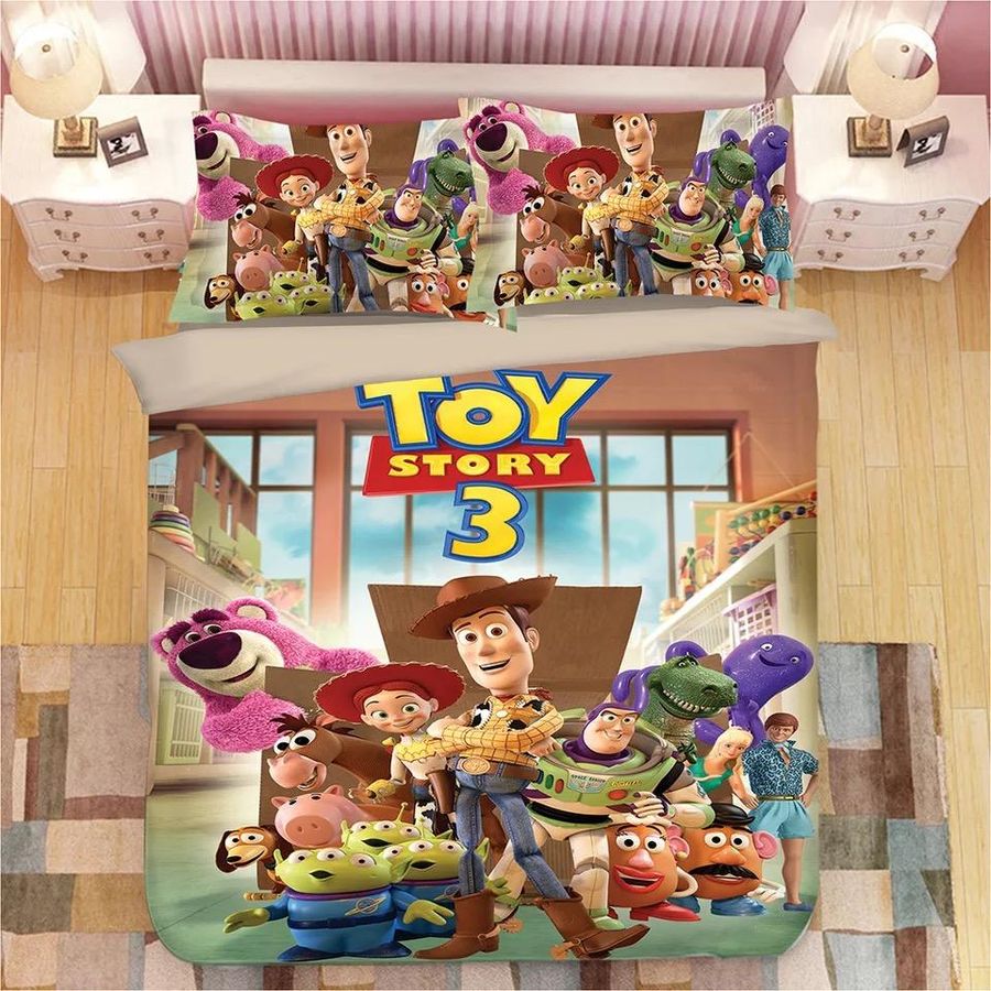 Toy Story Woody Forky #4 Duvet Cover Quilt Cover Pillowcase