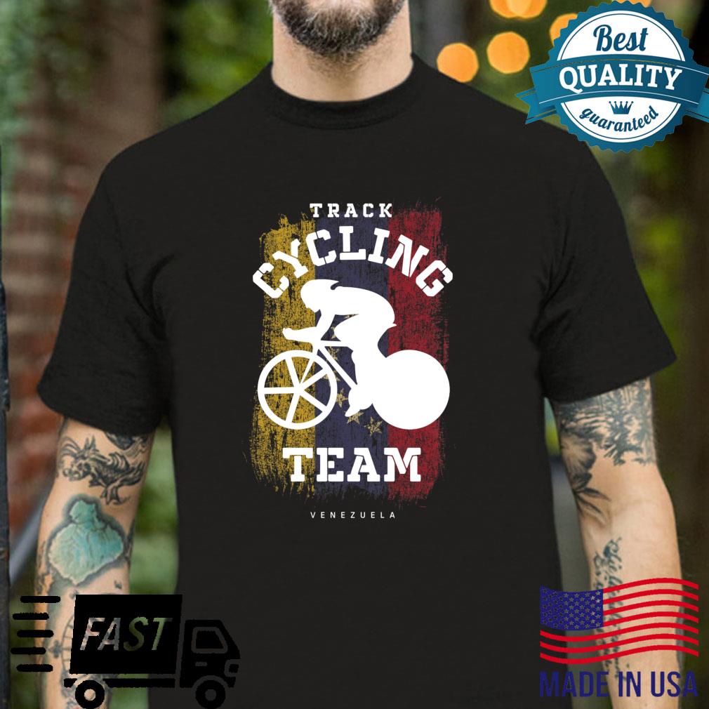Track Cycling Venezuela Road Bike Racing Speed Cyclist Shirt