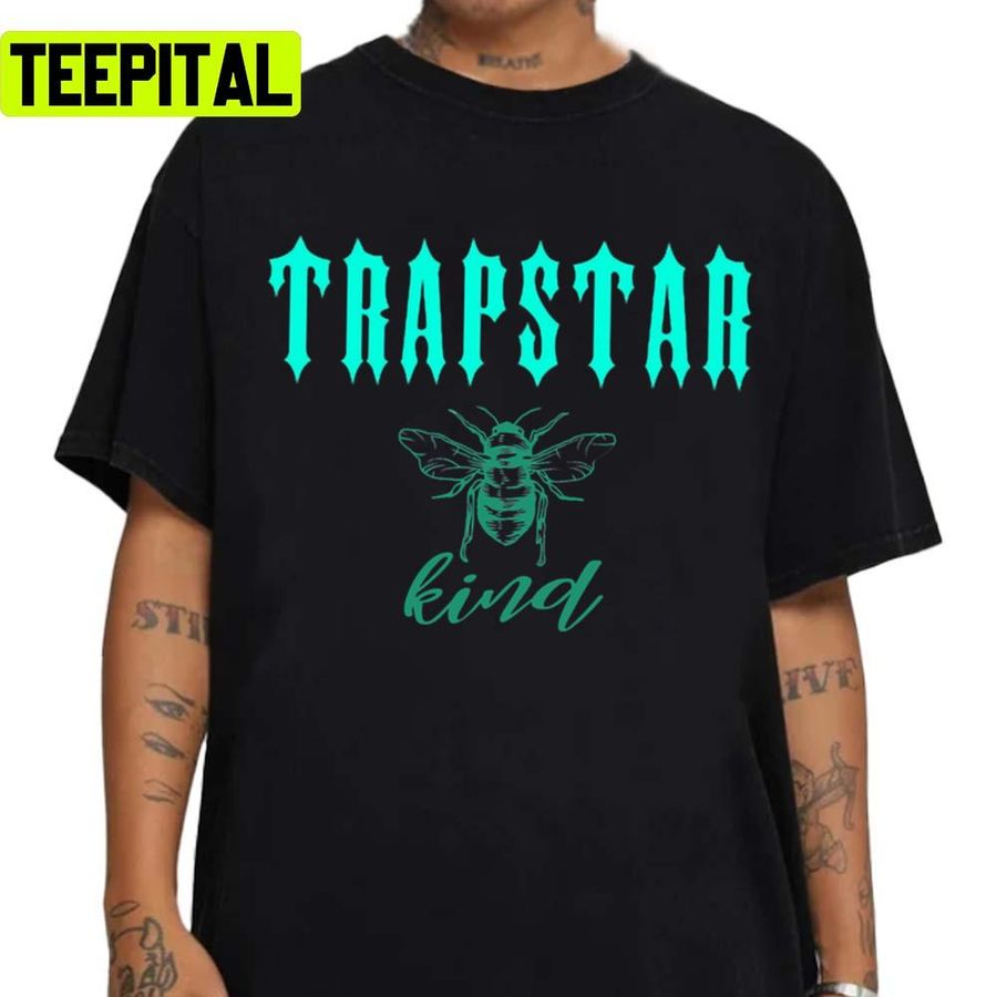 Trapstar Bee Kind London Logo Design Unisex T-Shirt