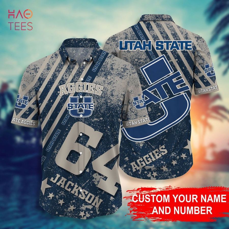 [TRENDING] Utah State Aggies Personalized Hawaiian Shirt