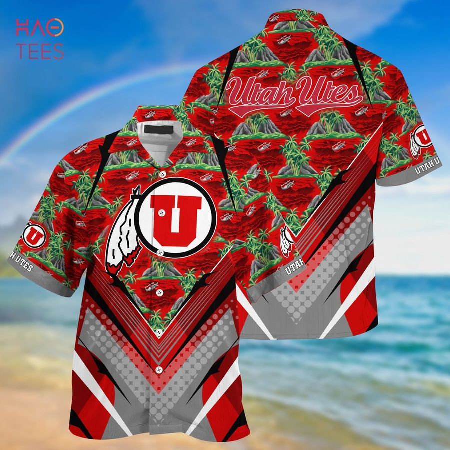 [TRENDING] Utah Utes  Summer Hawaiian Shirt And Shorts, For Sports Fans This Season
