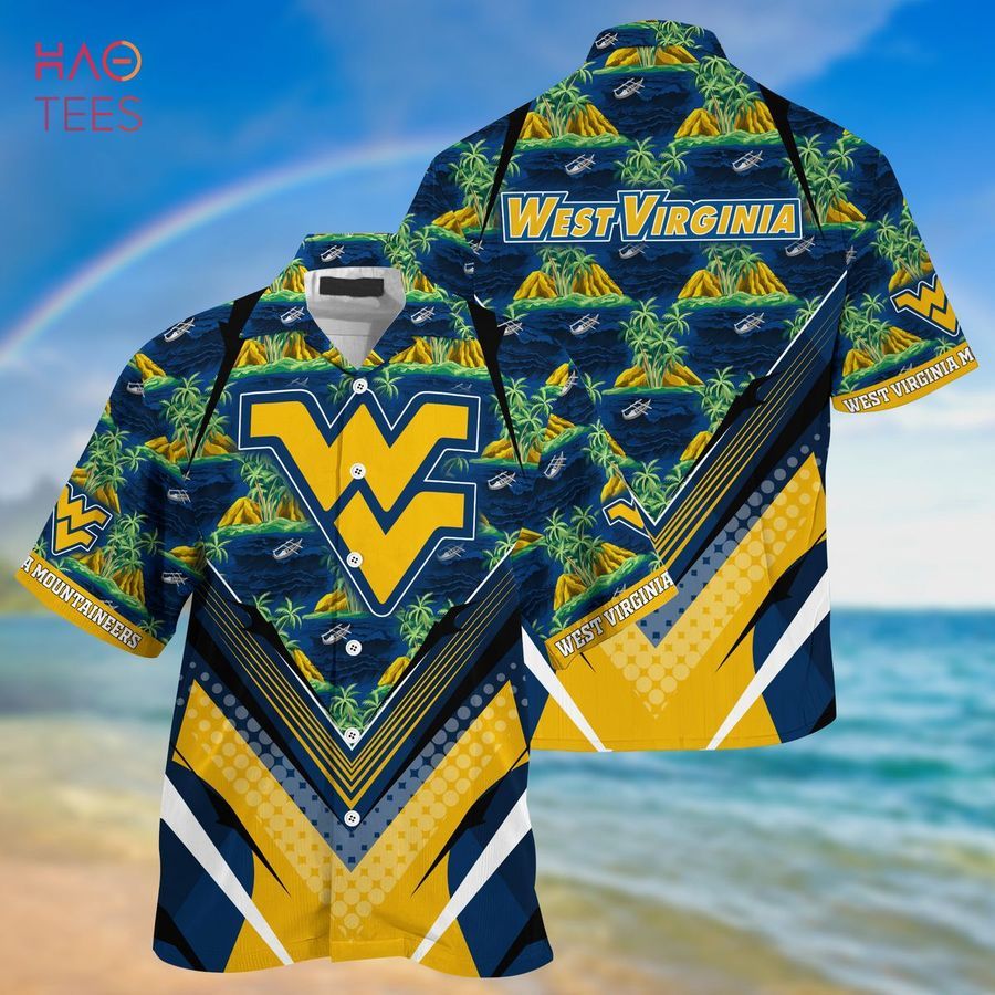 [TRENDING] West Virginia Mountaineers  Summer Hawaiian Shirt And Shorts, For Sports Fans This Season