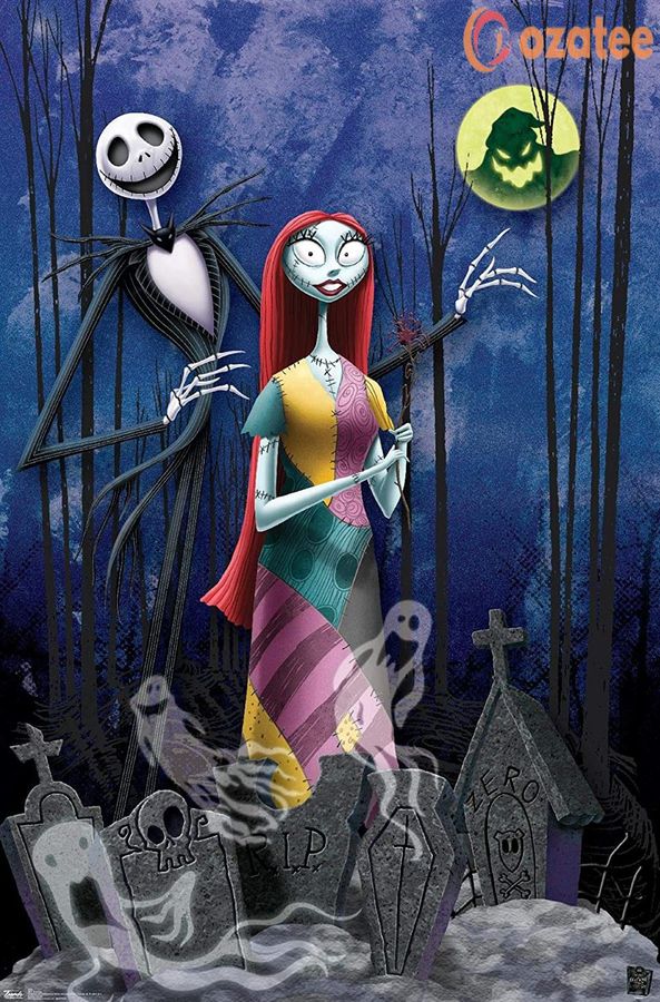 Trends International The Nightmare Before Christmas Romance Wall Poster