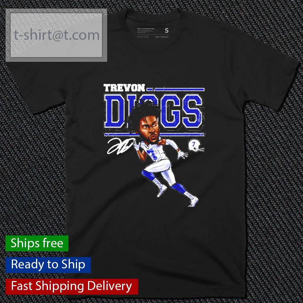 Trevon Diggs Dallas Cowboys signature shirt
