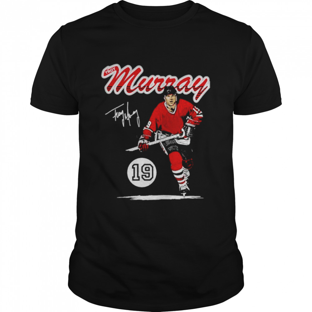 Troy Murray Chicago Blackhawks Retro Script shirt