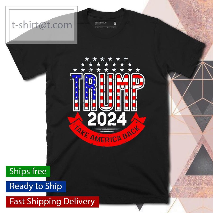 Trump 2024 Take America back Eagle save America again shirt