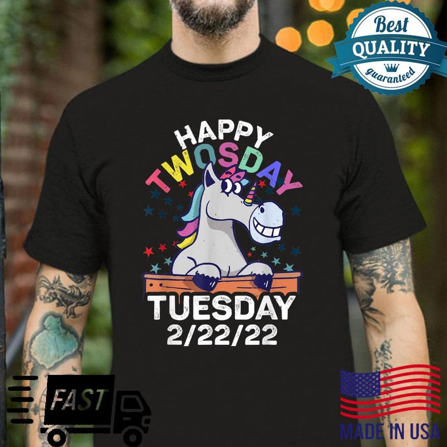 Tuesday February 22nd Teacher Happy Twosday 2022 Shirt