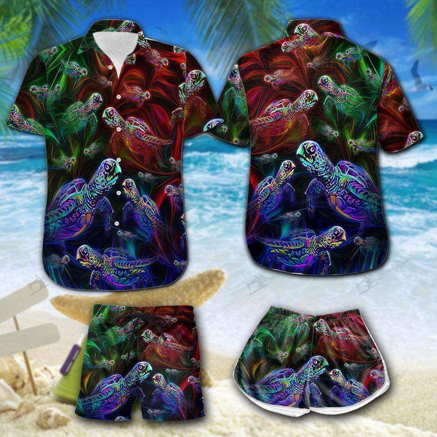 Turtle Hawaii Men-Women Set BIT21040908-BIO21040908