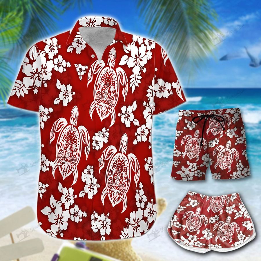 Turtle Taino Puerto Rico Hawaii Men-Women Shirt & Shorts BIT-BIO-21061405