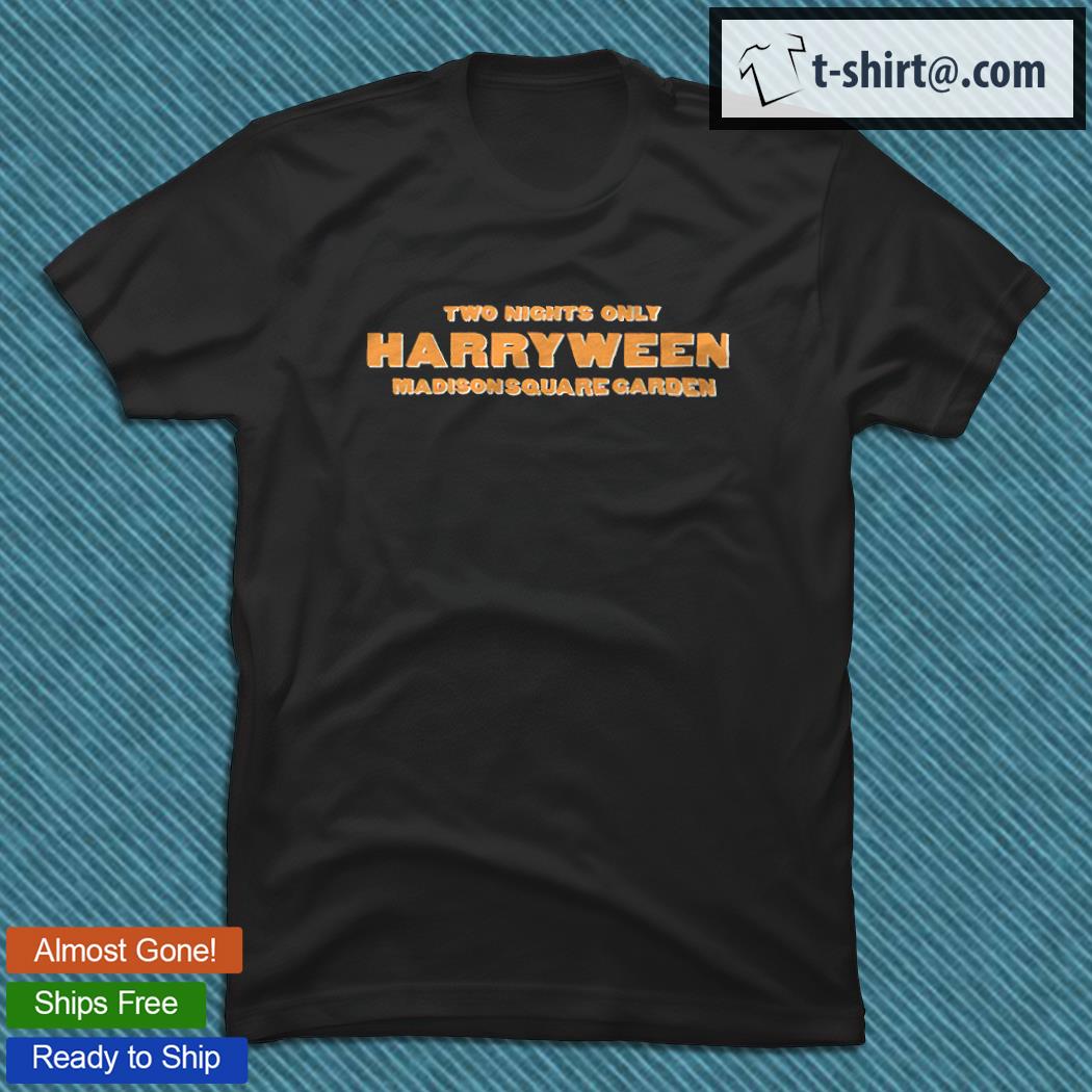 Two Nights Only Harryween Madison Square Garden T-shirt