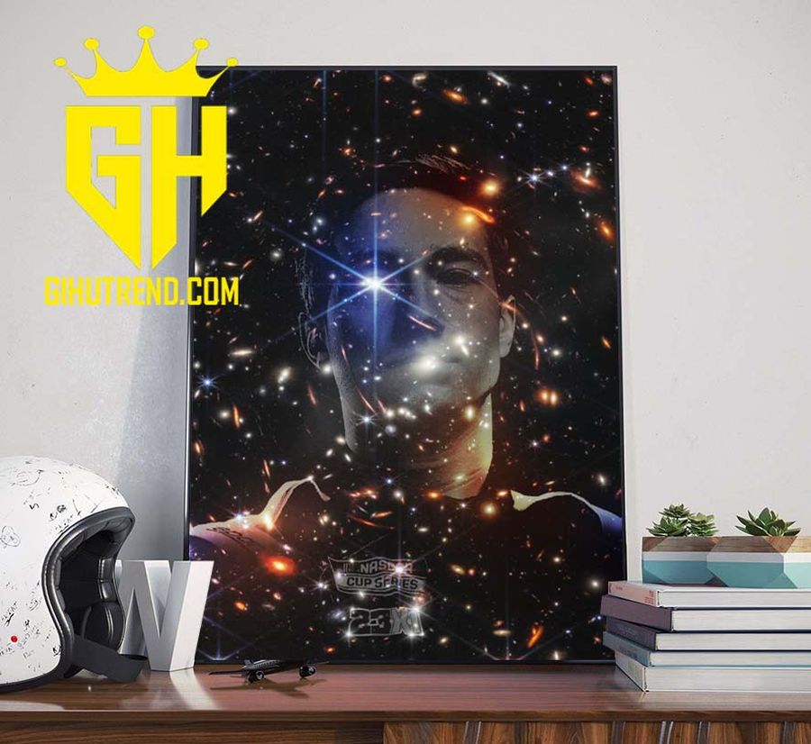 Tyler Reddick 23XL Telescope Style Poster Canvas