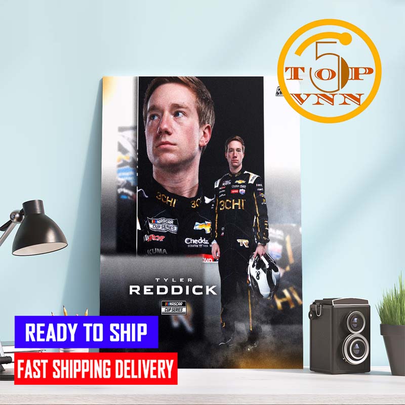 Tyler Reddick Captures First Career Win In The NASCAR Cup Series Fan Gifts Poster Canvas