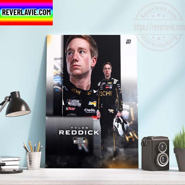 Tyler Reddick Captures First Career Win In The NASCAR Cup Series Home Decor Poster Canvas