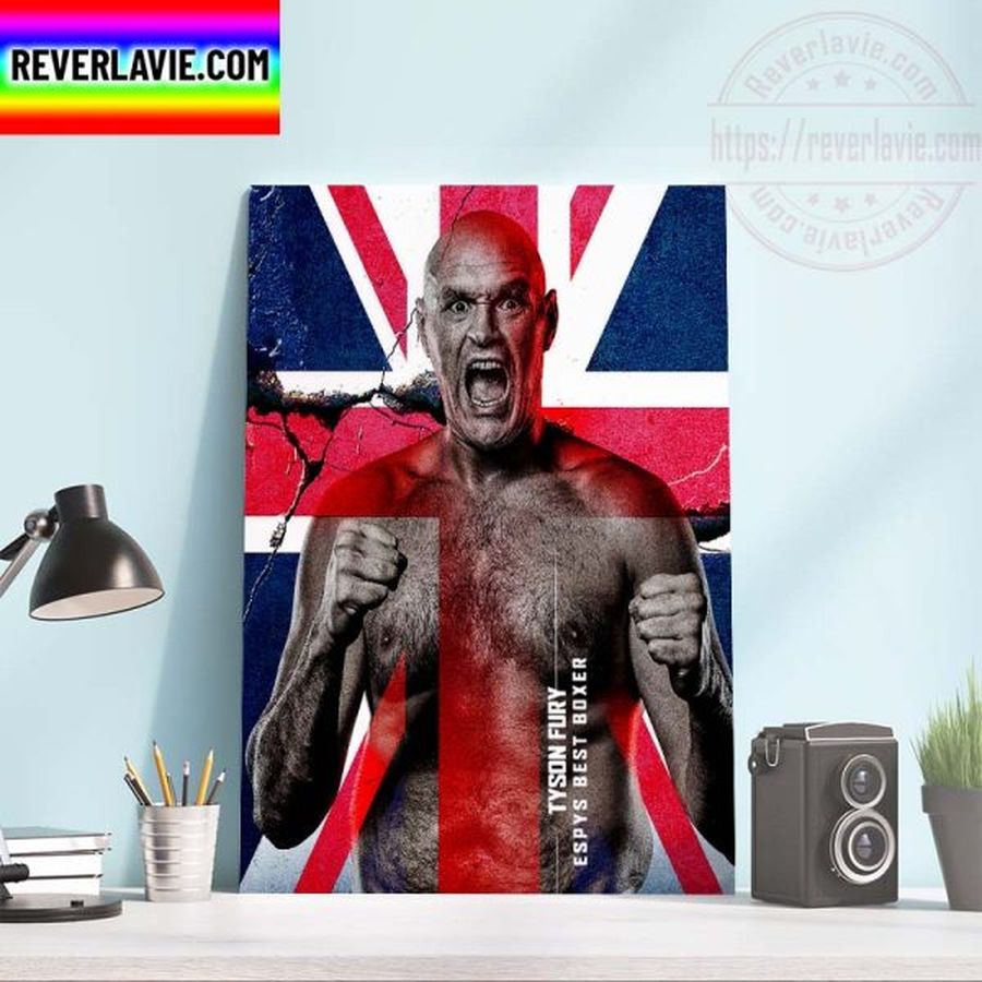 Tyson Fury 2022 ESPYS Awards Winner Best Boxer Home Decor Poster Canvas