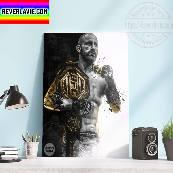 UFC 276 Alexander Volkanovski UFC Featherweight Champions Home Decor Poster Canvas