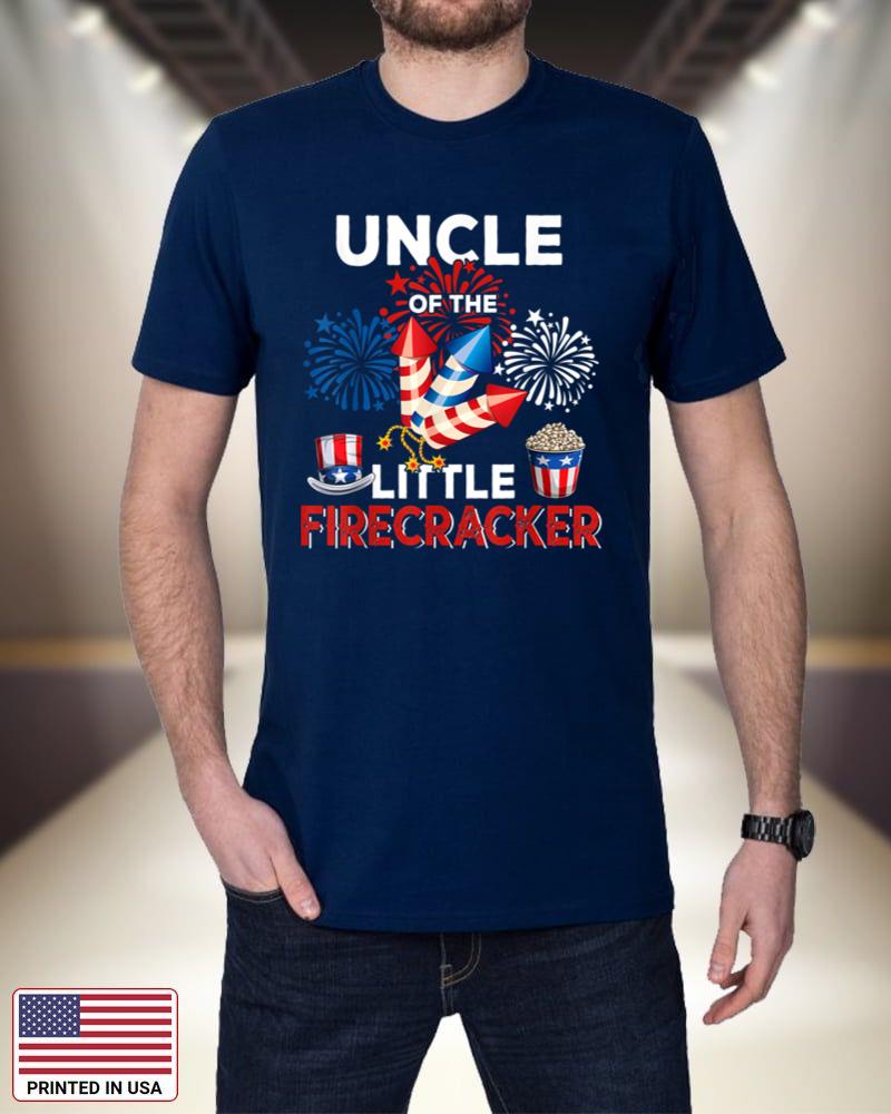 Uncle Of The Little Firecracker Fireworks Lover 4th Of July IUxRp
