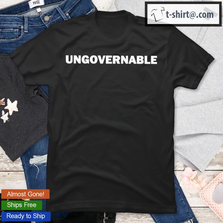 Ungovernable Luke Rudkowski T-Shirt