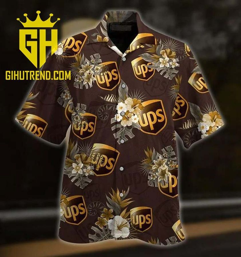 UPS Hawaiian Beach Shirt