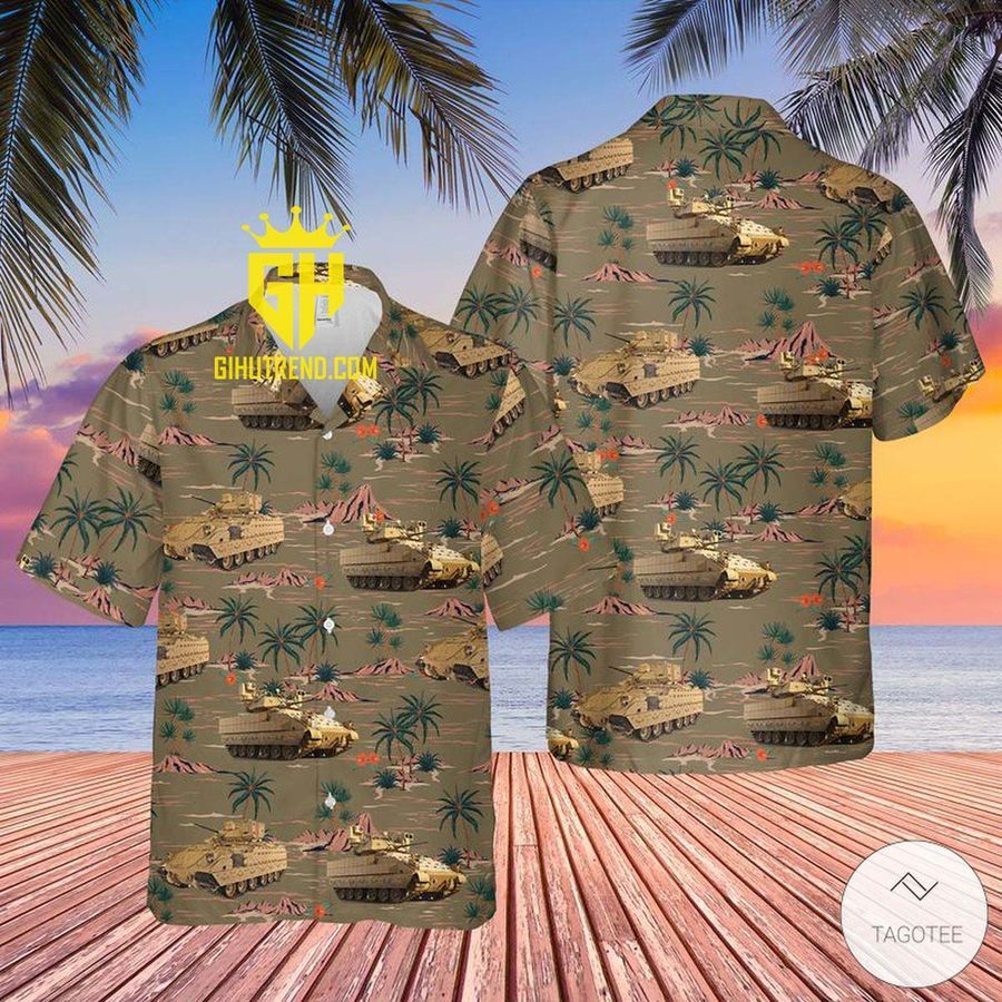 US Army M2A3 Bradley Hawaiian Shirt For Fans