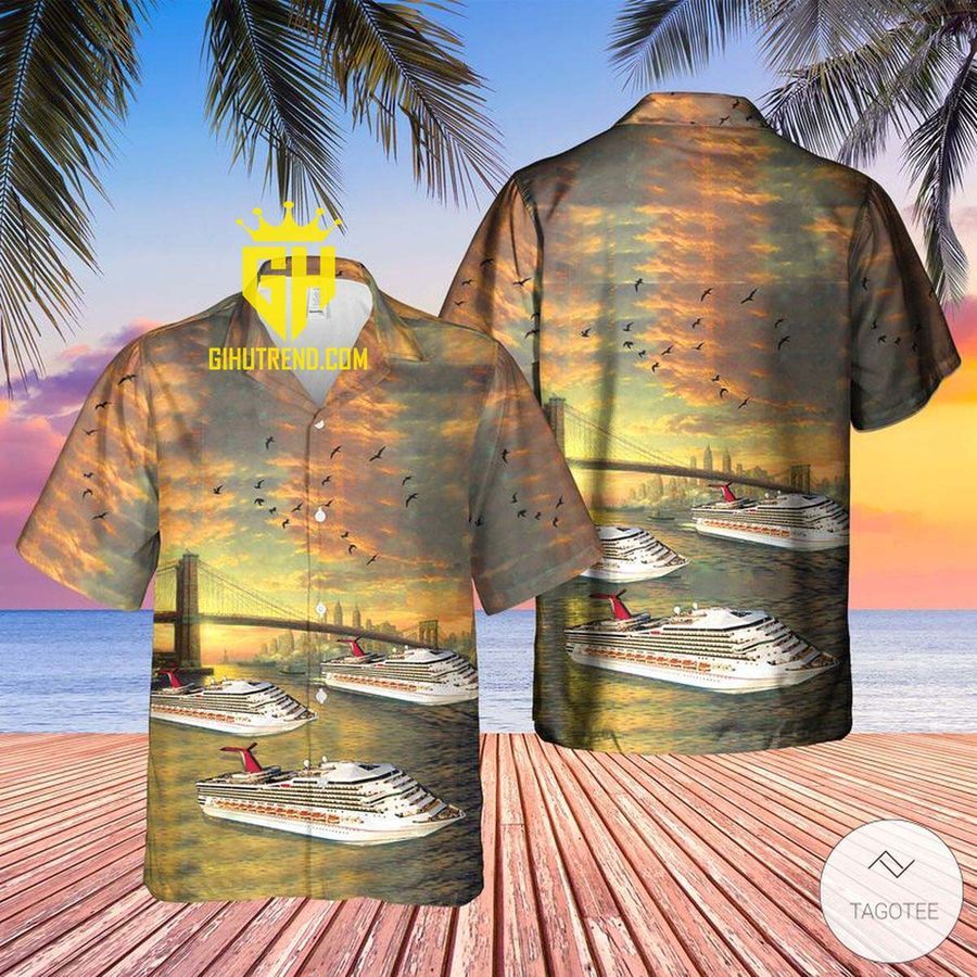 US Cruise Ship New York City Hawaiian Shirt For Fans