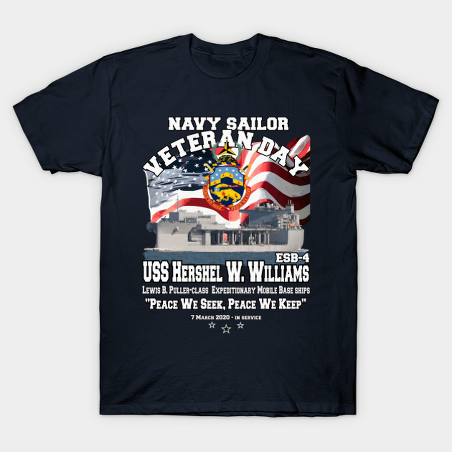 USS Hershel "Woody" Williams ESB-4 Navy Ship T-shirt, Hoodie, SweatShirt, Long Sleeve.png