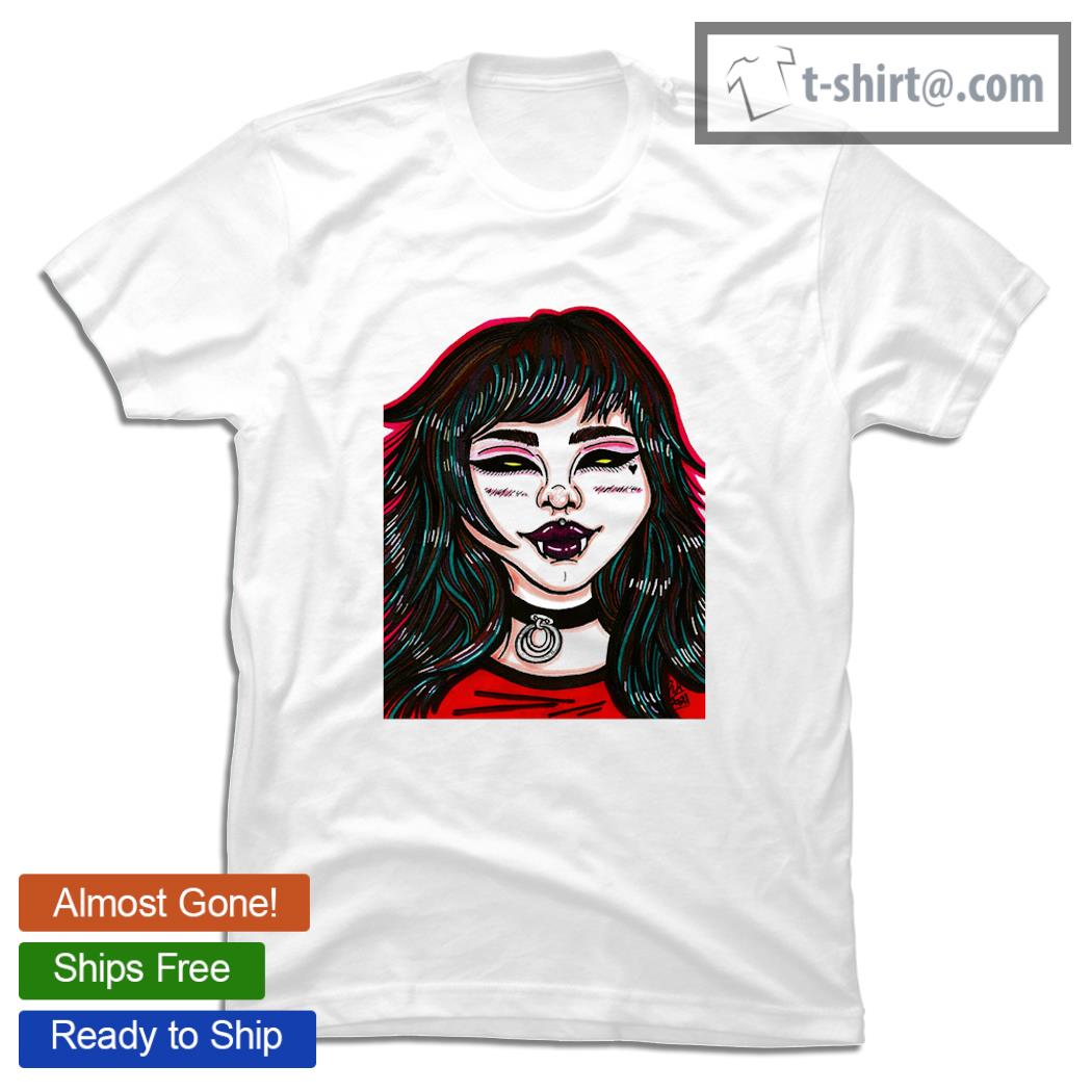 Vampire girl shirt