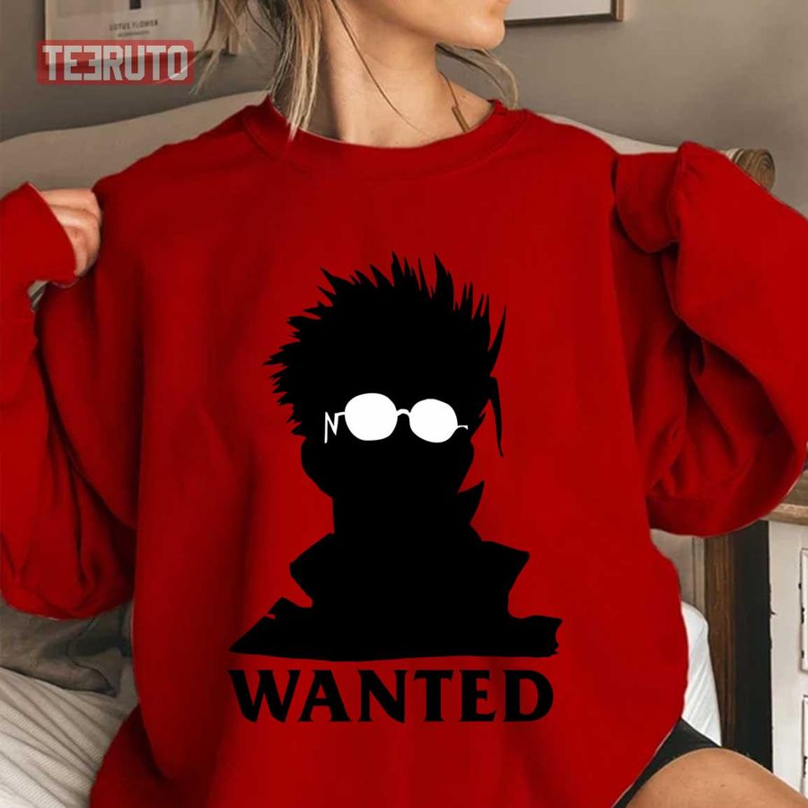 Vash The Stampede Silhoutte Wanted Art Unisex T-Shirt