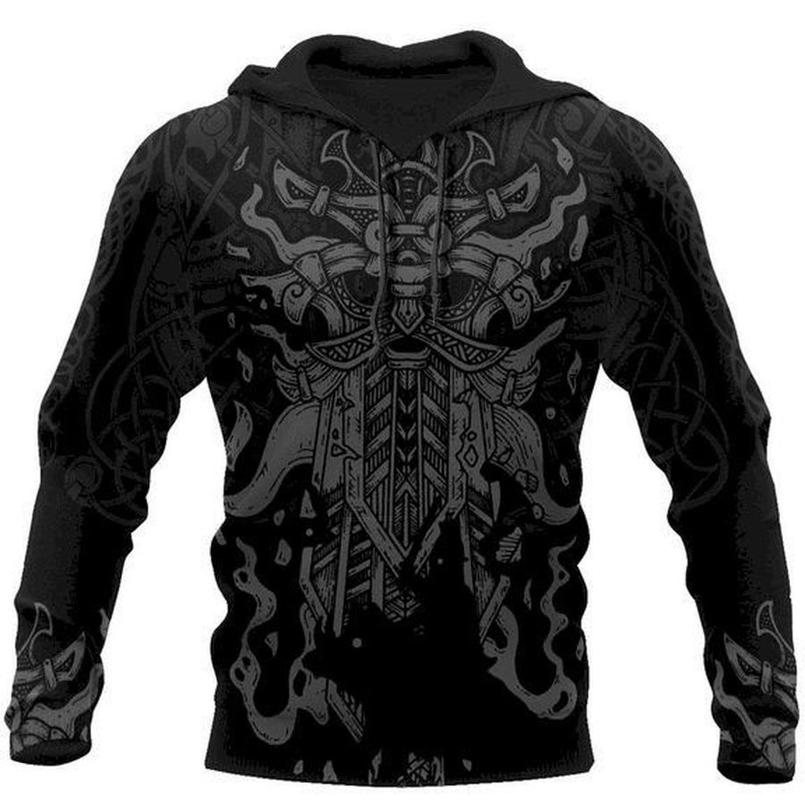 Viking Odin 3D Hoodie For Men For Women All Over Printed Hoodie
