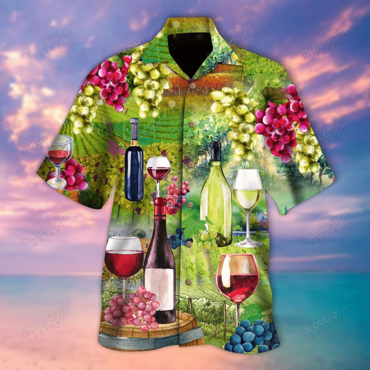 Vineyard Nature Is The Art Of God Unisex Hawaiian Shirt