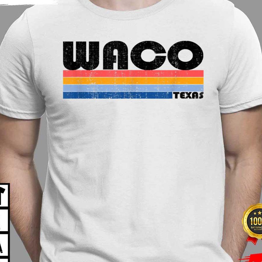 Vintage 70s 80s Style Waco Texas Shirt