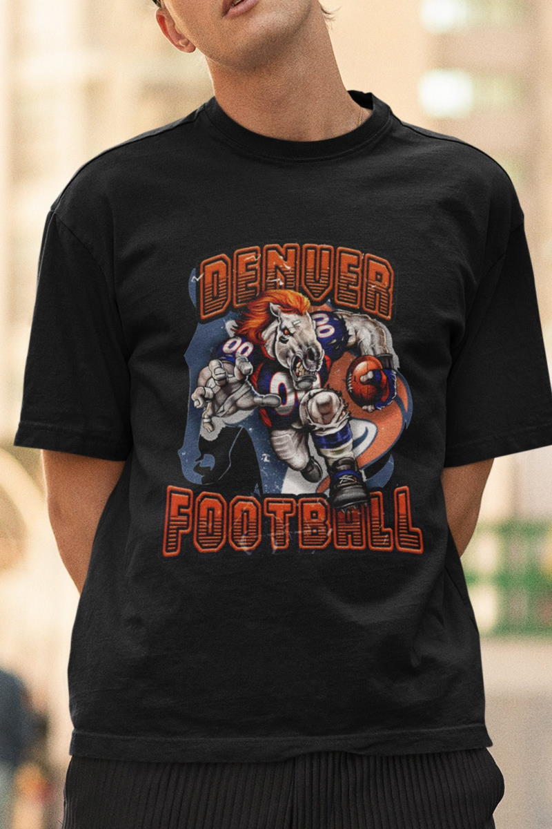 Vintage 90s Denver Broncos Football NFL Shirt