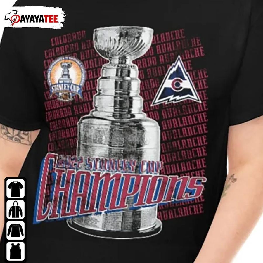 Vintage Colorado Avalanche Stanley Cup Shirt Avalanches Nhl Champions
