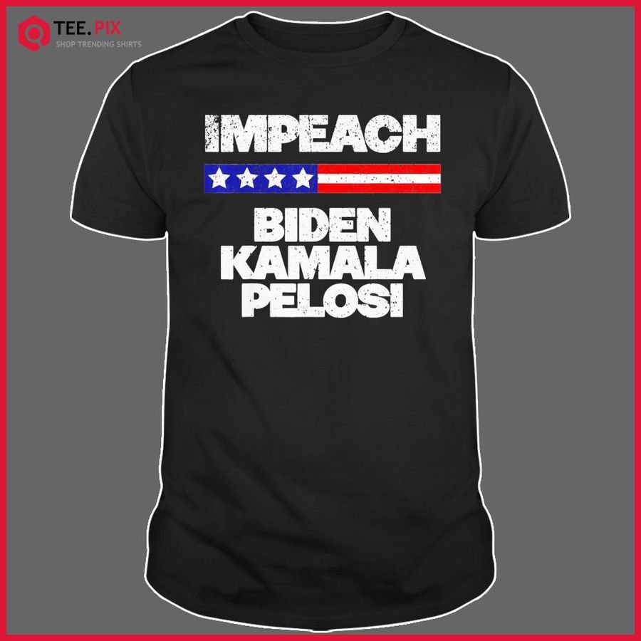 Vintage Impeach Biden Kamala Pelosi Anti Biden Shirt